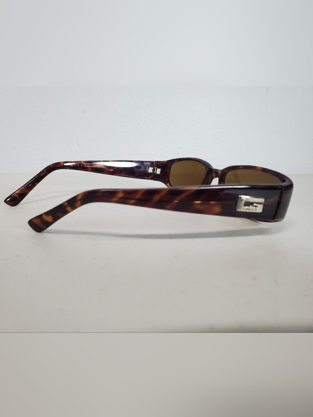 Gucci Sunglasses Luxery Fashion Tortoise Shell Classic Minimalist Office Siren - Picture 4 of 10